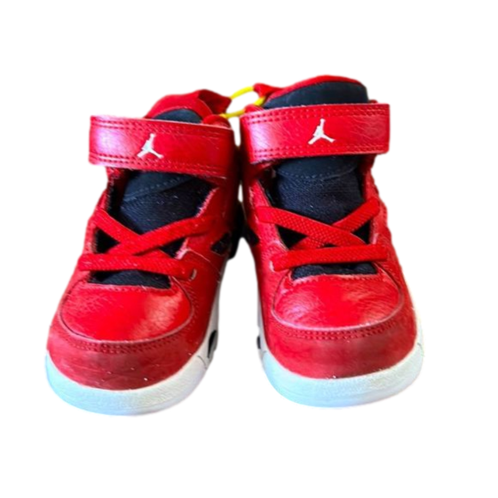 JORDAN FLIGHT Club '91 BT Gym Red 555330-600 Size 5C